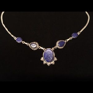 Lapis Lazuli Sterling Silver Necklace